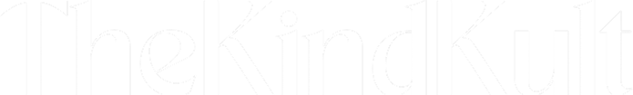 The Kind Kult The image displays the text "TheKindKult" in a stylized white font on a black background, reflecting the spirit of a wellness community focused on mindfulness. Kind To Yourself. Kind To Others.